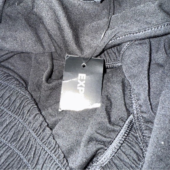 NWT Express Black High Low Maxi Dress - Picture 8 of 11